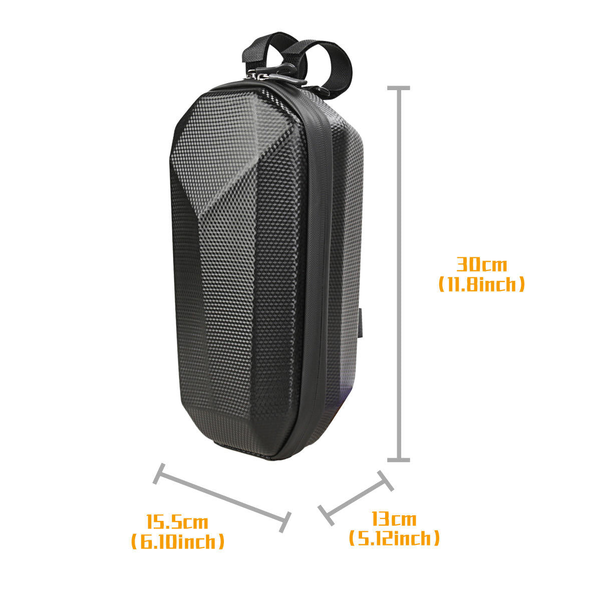 Universal Electric Scooter Front Bag 4L Waterproof Front Storage Hanging Bag Scooter Accessories