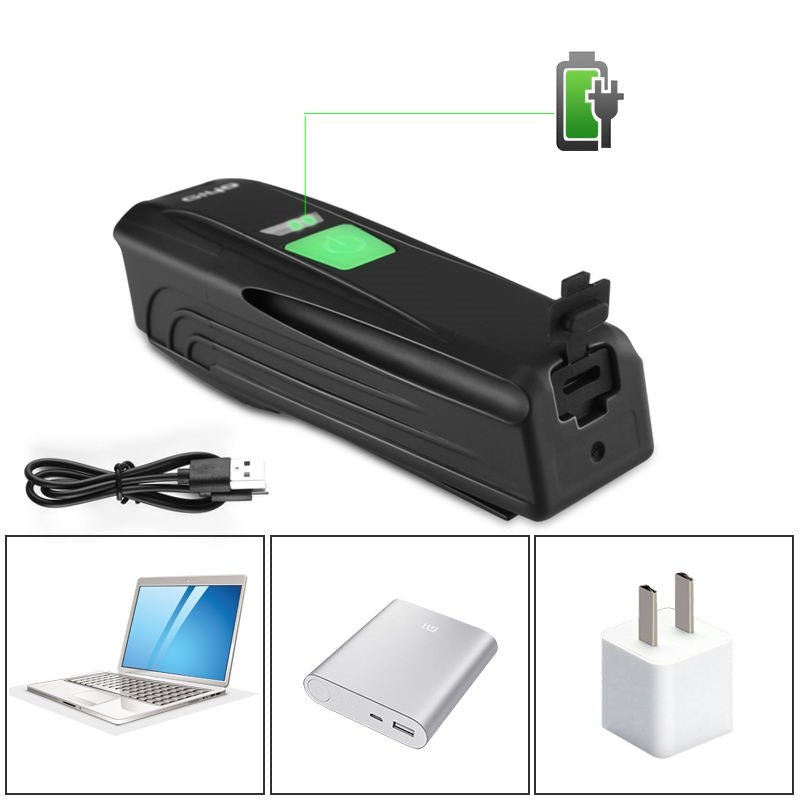 GIYO Waterproof IP-65 Led Bicycle Lamp USB Rechargeable Head Front Bicycle Lamp Bike Light