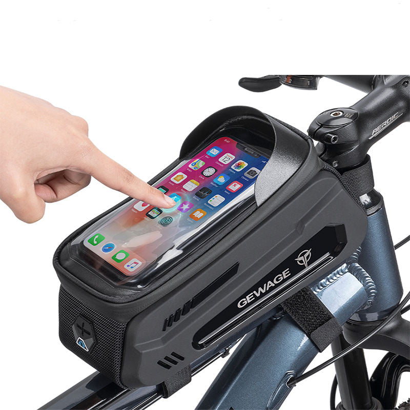 Bike Frame Upper Pipe Bag Waterproof Touchscreen Bag MTB Pack Bike Bag With Phone Case