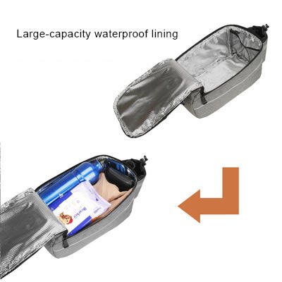 Bicycle Tail Bag Bike Folding Shelf Bag Bicycle Rear Seat Bag With Bottle Holder