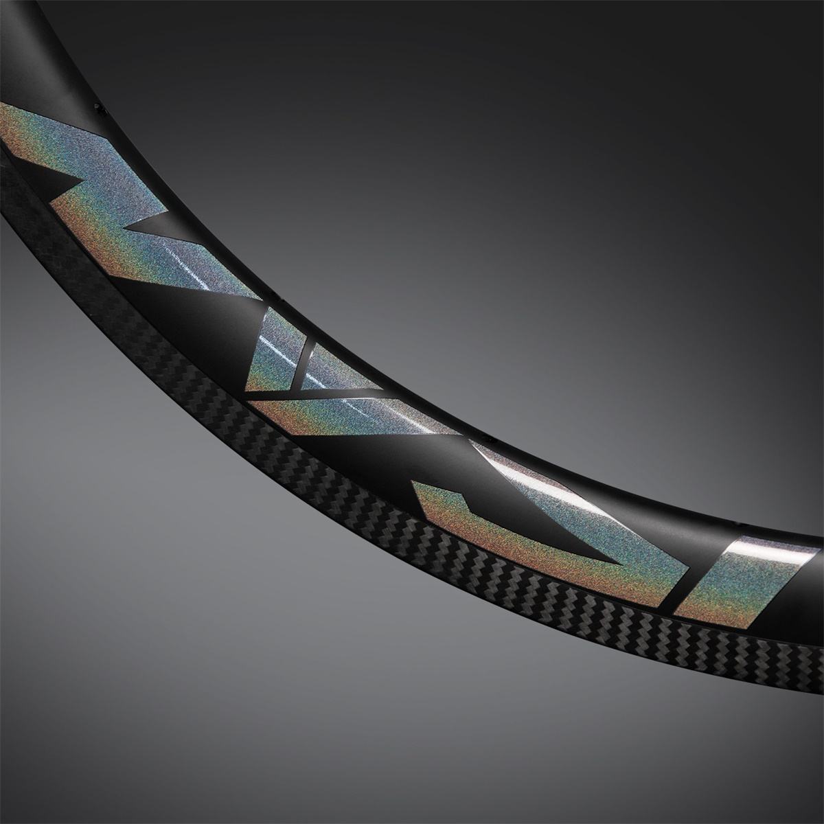 ICAN Road Wheel Brake Laser Gloss logo Cyclocross Carbon Bicycle 35C Super Light Clincher Rims