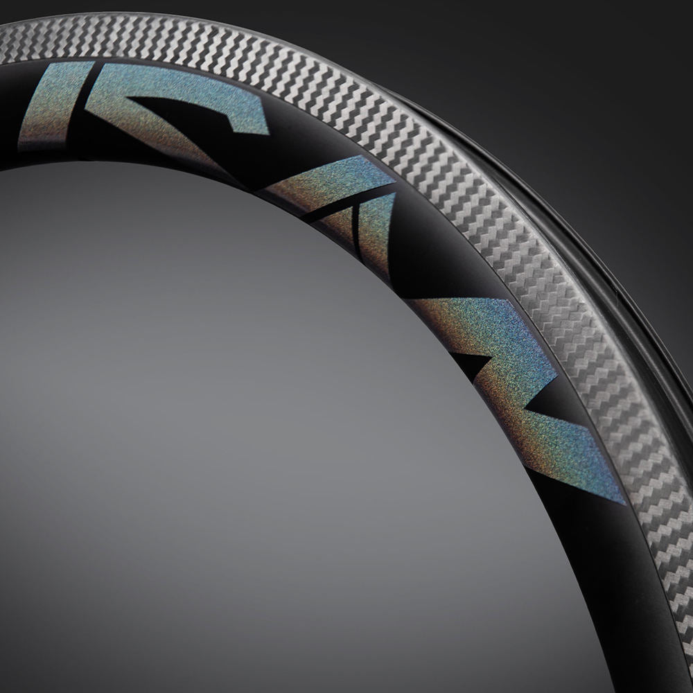 ICAN Road V-brake Laser Glossy logo Big Discount Racing Carbon Bicycle Super Light Clincher Bike Rims