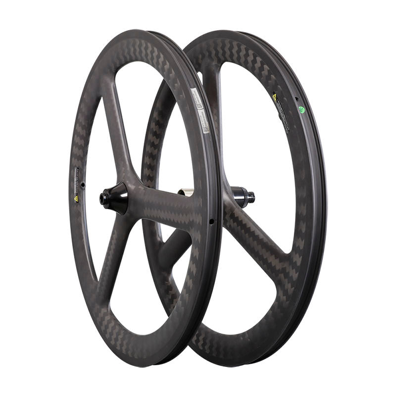 New Design 16 Inches 3 Spokes Road Carbon Bicycle Wheel for TT Bike