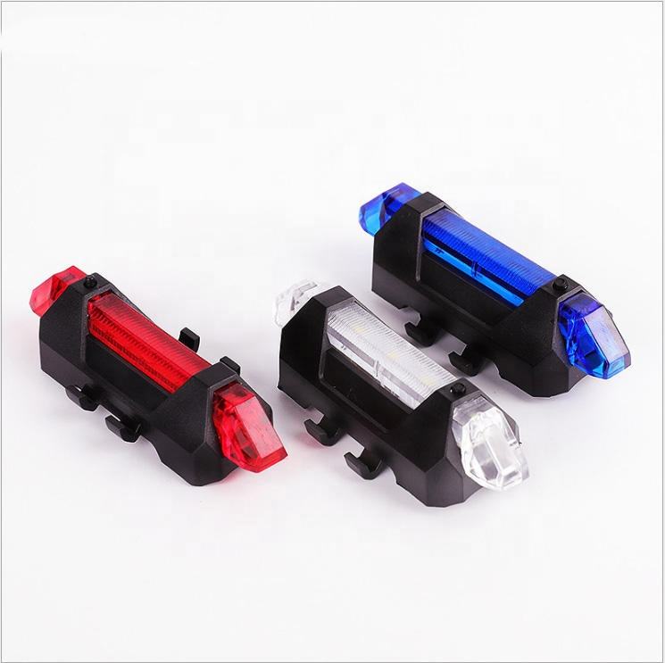 Custom Night Riding Rechargeable Usb Rechargeable Bike Light Tail Bicycle Light