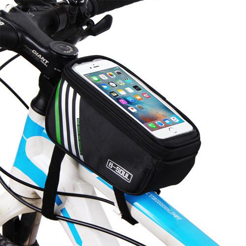Cycling Accessories MTB Road Bike Bag Bicycle Top Tube Bag Bike Mobile Phone Bag