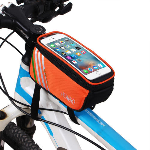 Cycling Accessories MTB Road Bike Bag Bicycle Top Tube Bag Bike Mobile Phone Bag
