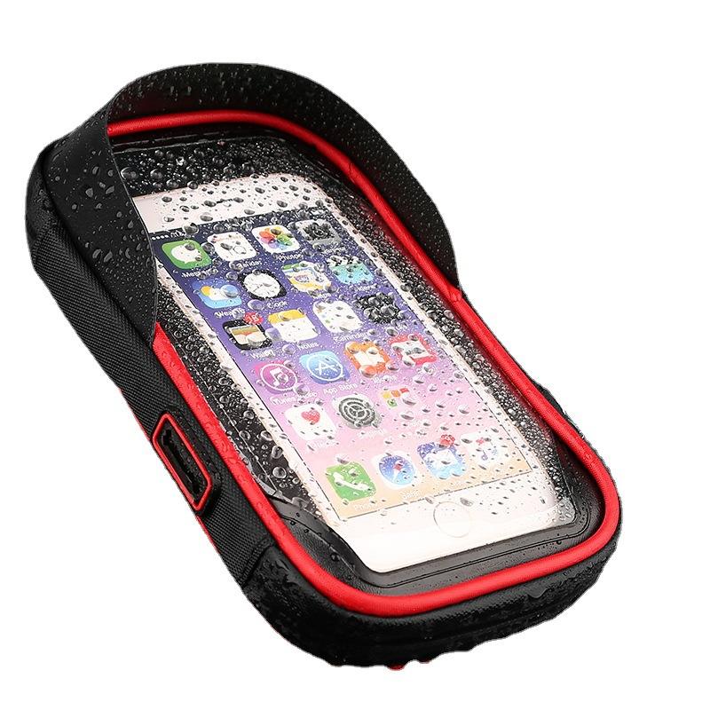 Bike Phone Holder Waterproof Bag Touch Screen Mobile Phone Bags Bicycle Handlebar Bag
