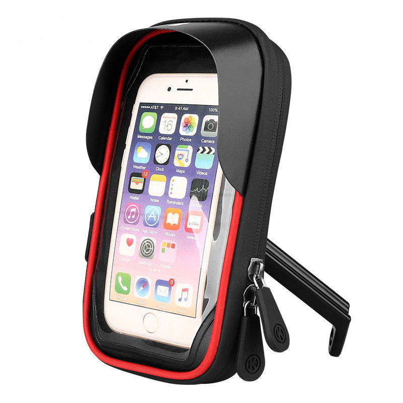 Bike Phone Holder Waterproof Bag Touch Screen Mobile Phone Bags Bicycle Handlebar Bag