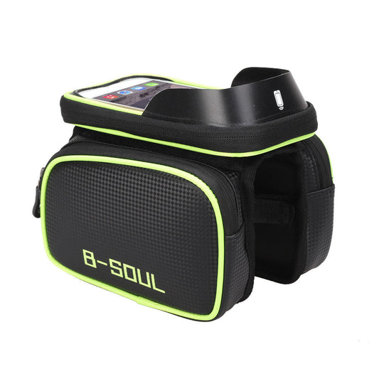 6.2 Inch Bicycle Handlebar Phone Holder Front Tube Bag Touch Screen Bike Phone Bag