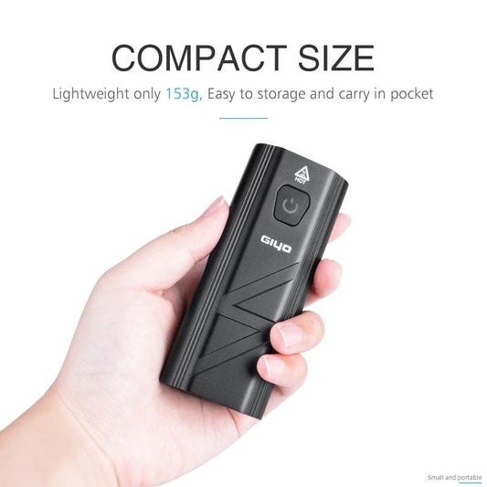 Bike Light Front USB Rechargeable Bicycle Flashlight Bike Headlight