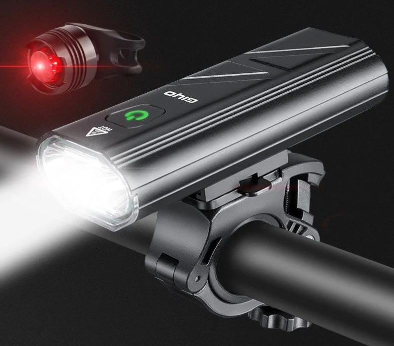 Bike Light Front USB Rechargeable Bicycle Flashlight Bike Headlight