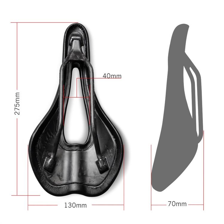New Carbon Bike Saddle Leather Saddle