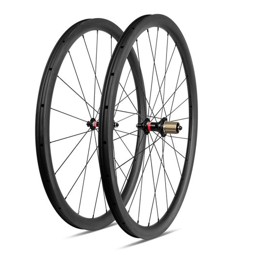 700c Carbon Wheels Road V Brake Rim Brake Bicycle 35mm Depth 29mm Width for Carbon Fiber Road Bike