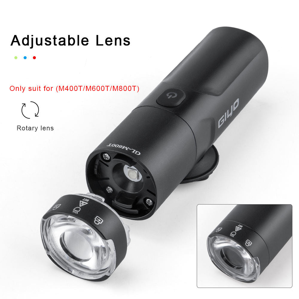 Waterproof 800 Lumen Bike Head Light Rotatable Lens MTB Front Cycle Light Bicycle Light